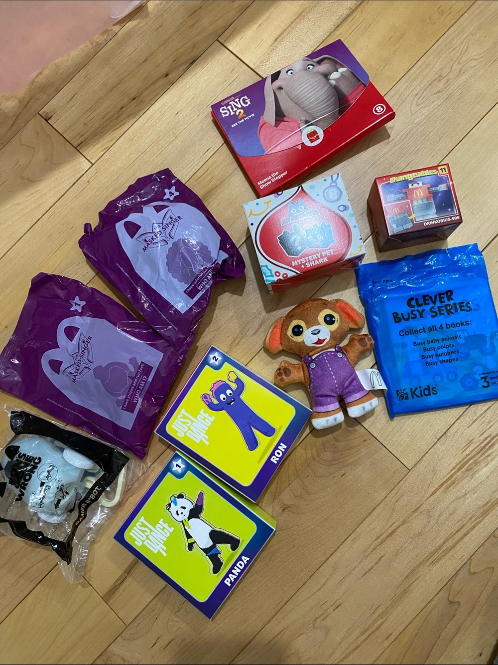Mixed Lot Of Happy Meal/Chic Fil-A Toys